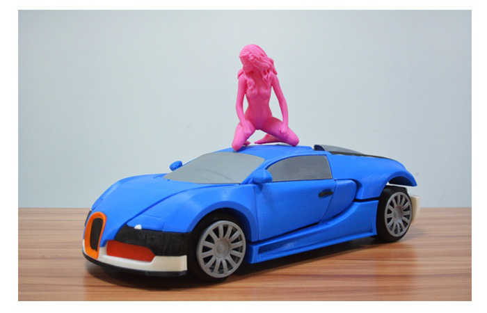 打印好3d打印模型