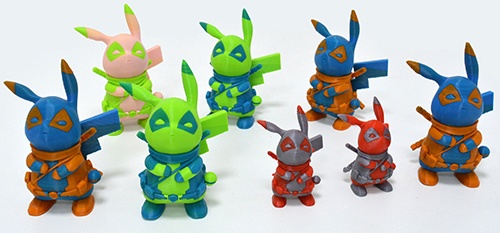 用PLA3d打印机材料皮卡丘